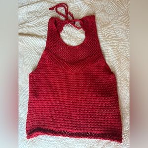 Hollister Crochet High-neck Top